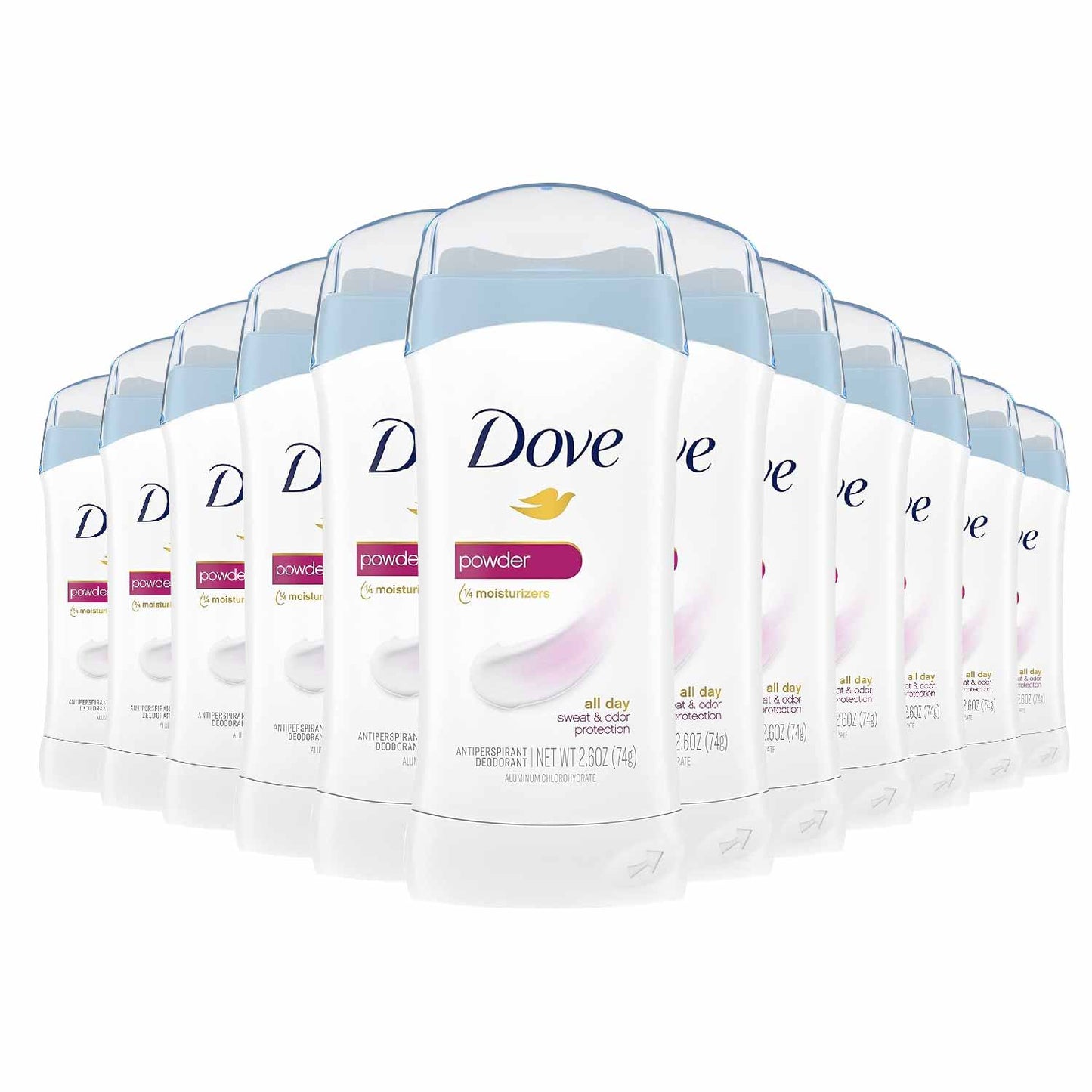 Dove Invisible Solid Antiperspirant Sensitive 12-pack