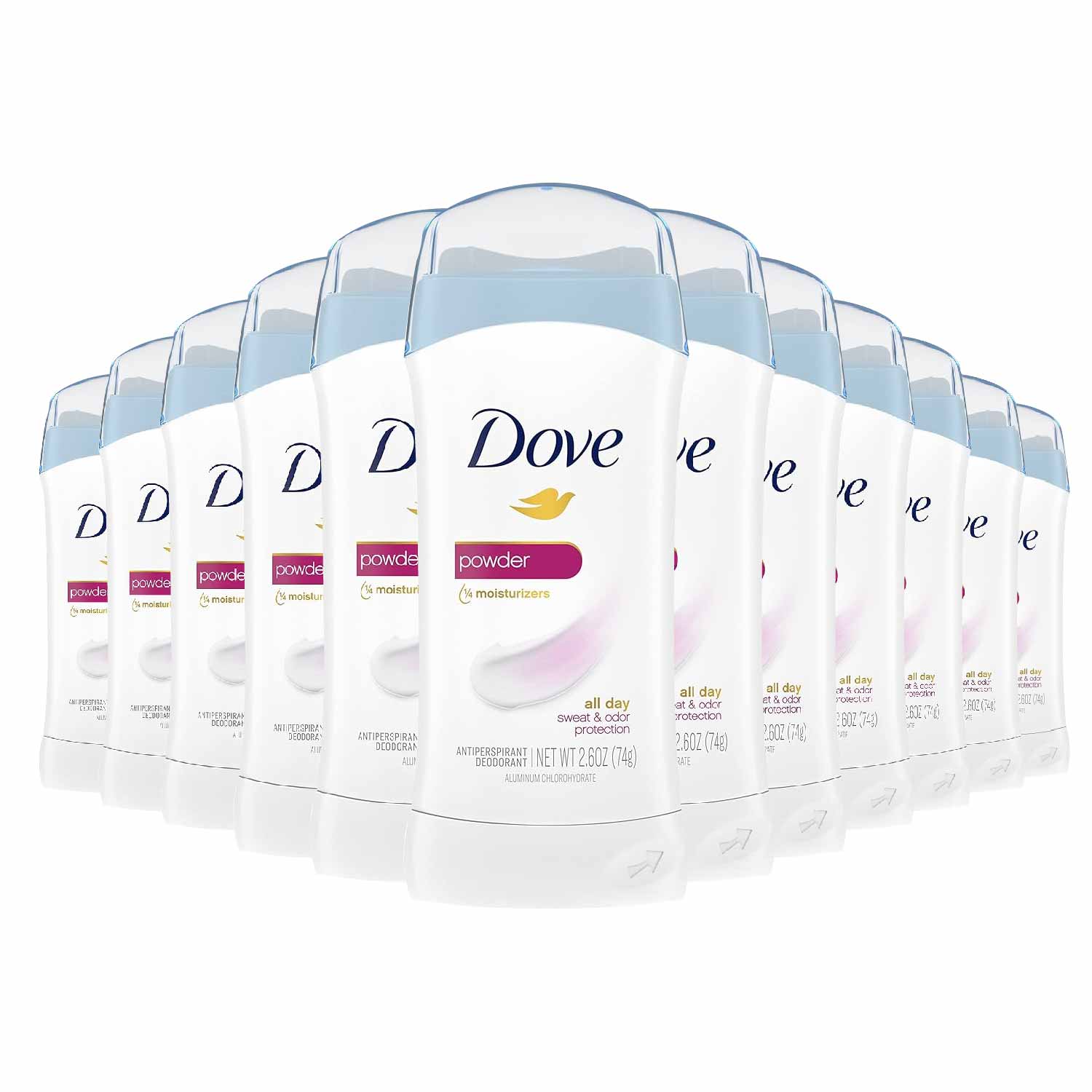 Dove Invisible Solid Antiperspirant Sensitive 12-pack