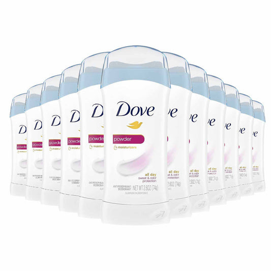 Dove Invisible Solid Antiperspirant Sensitive 12-pack