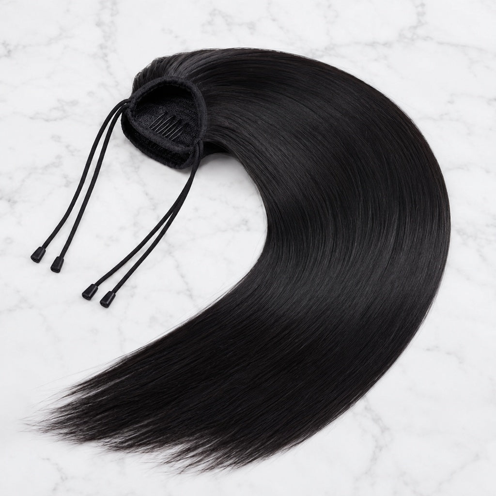 Drawstring Ponytail Extension - Straight