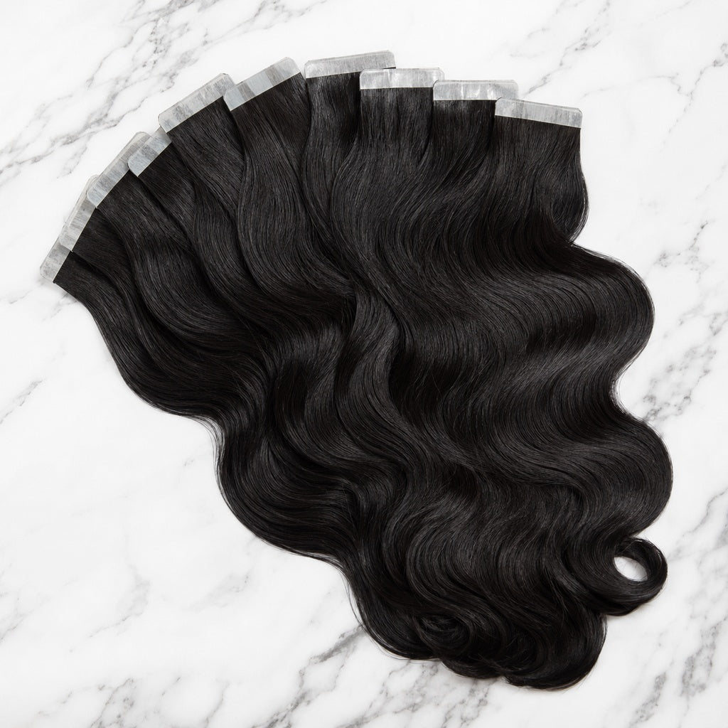 Tape-In Hair Extensions - Body Wave