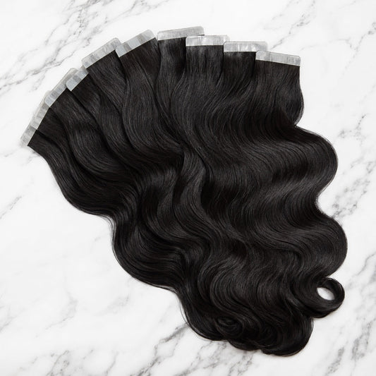 Tape-In Hair Extensions - Body Wave